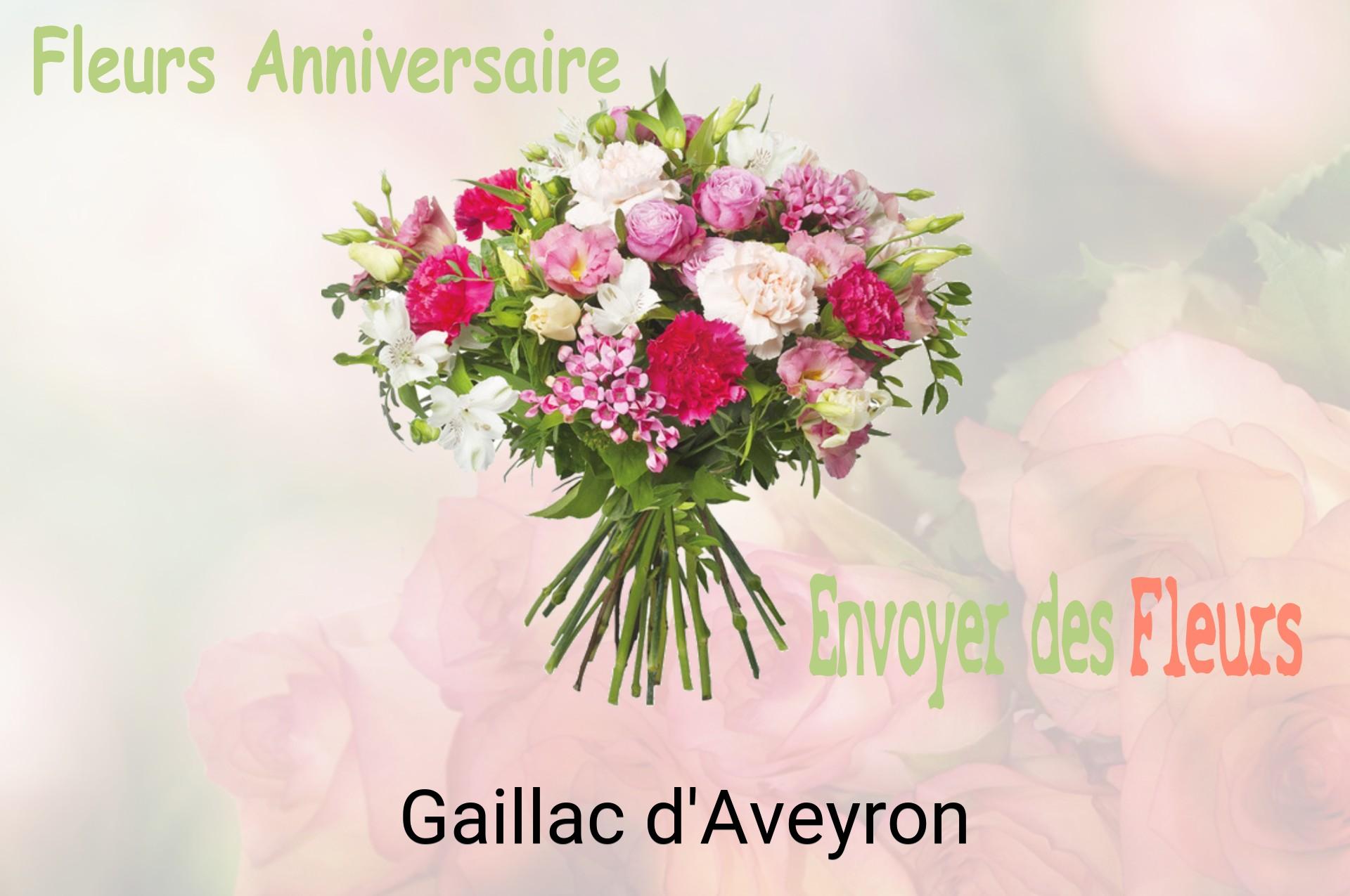 Bouquet de fleurs d’anniversaire livré à Gaillac-d'Aveyron